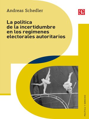 cover image of La política de la incertidumbre